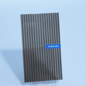 Polycarbonate rỗng màu nâu trà