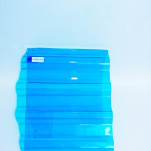 Polycarbonate sóng màu xanh hồ