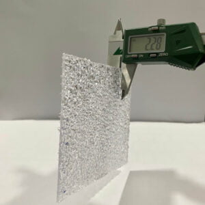 Polycarbonate sần màu trắng