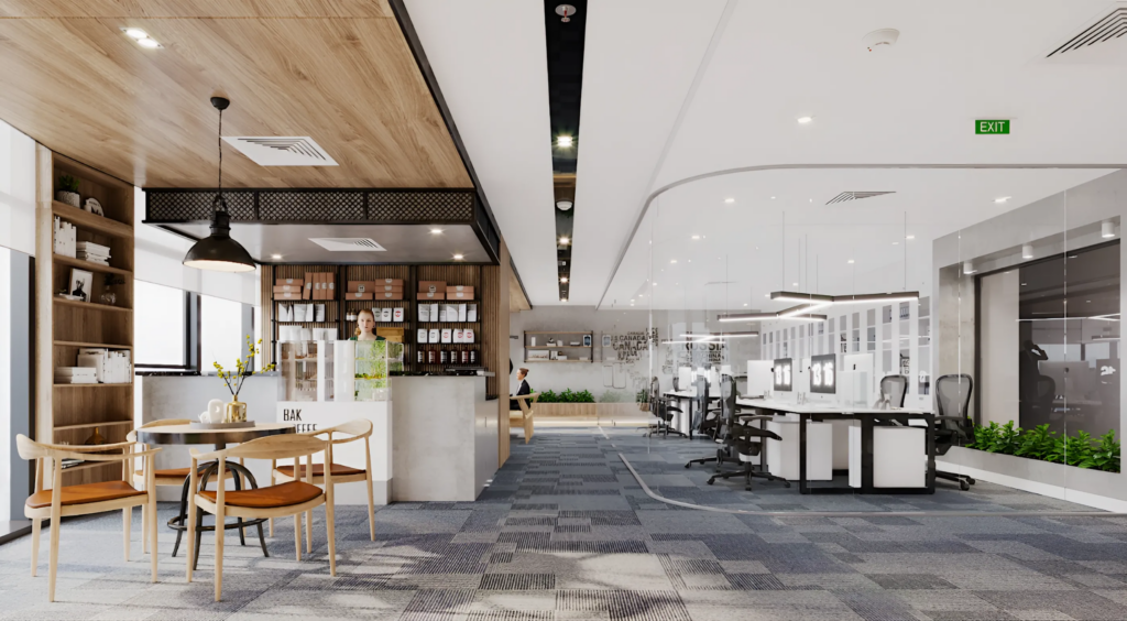 Vách ngăn văn phòng bằng nhựa lấy sáng polycarbonate màu trắng trong