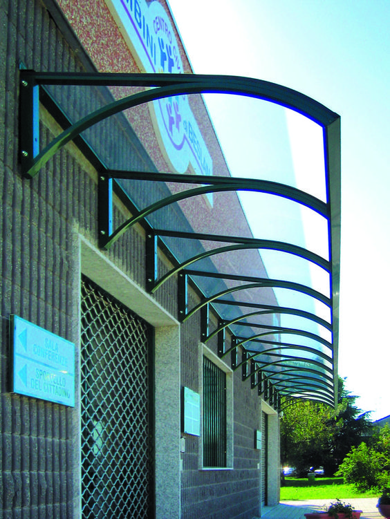 mái hiên nhà dạng vòm